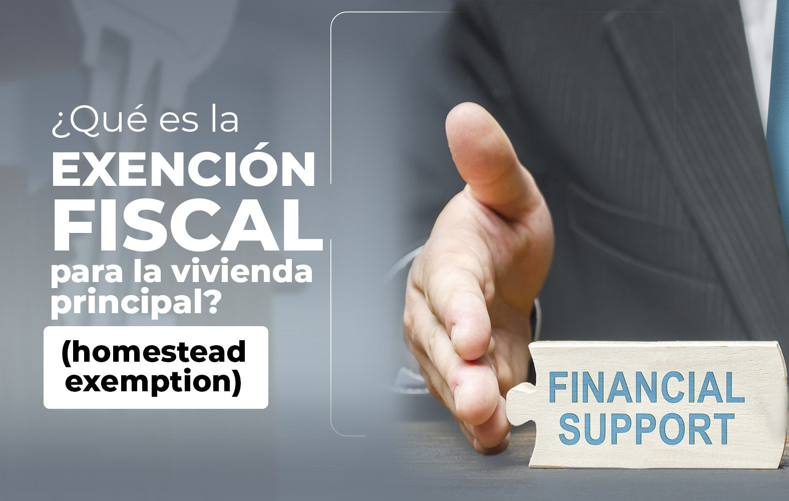 ¿Sabes qué es una exención fiscal para viviendas?