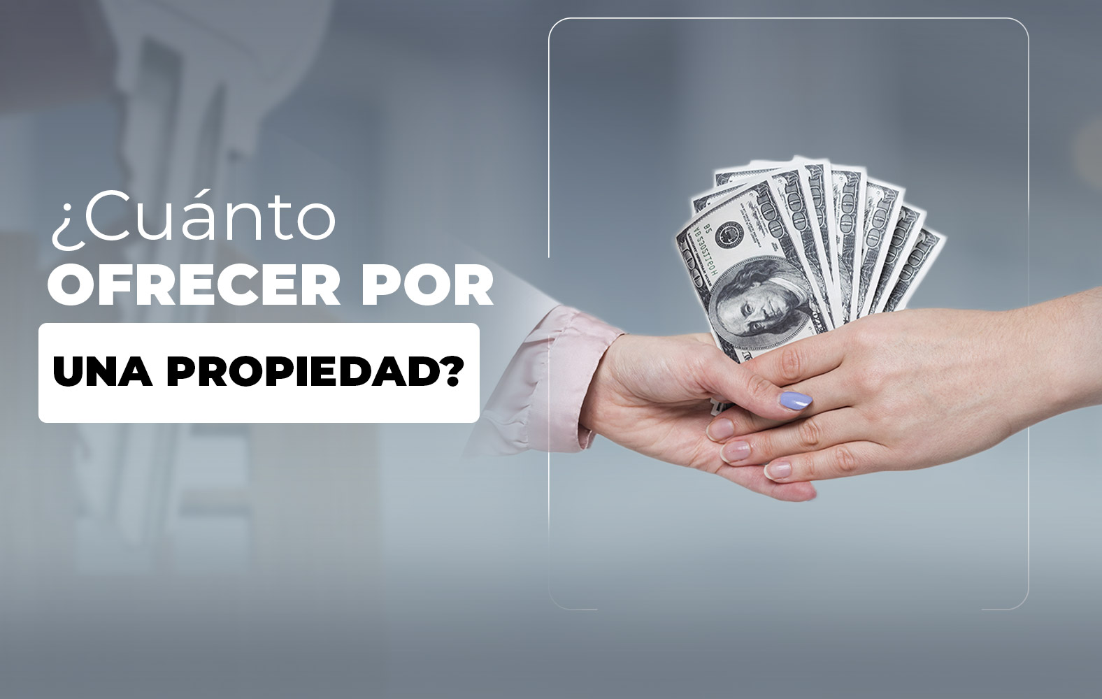 ¿Cuánto debo ofrecer por una propiedad?